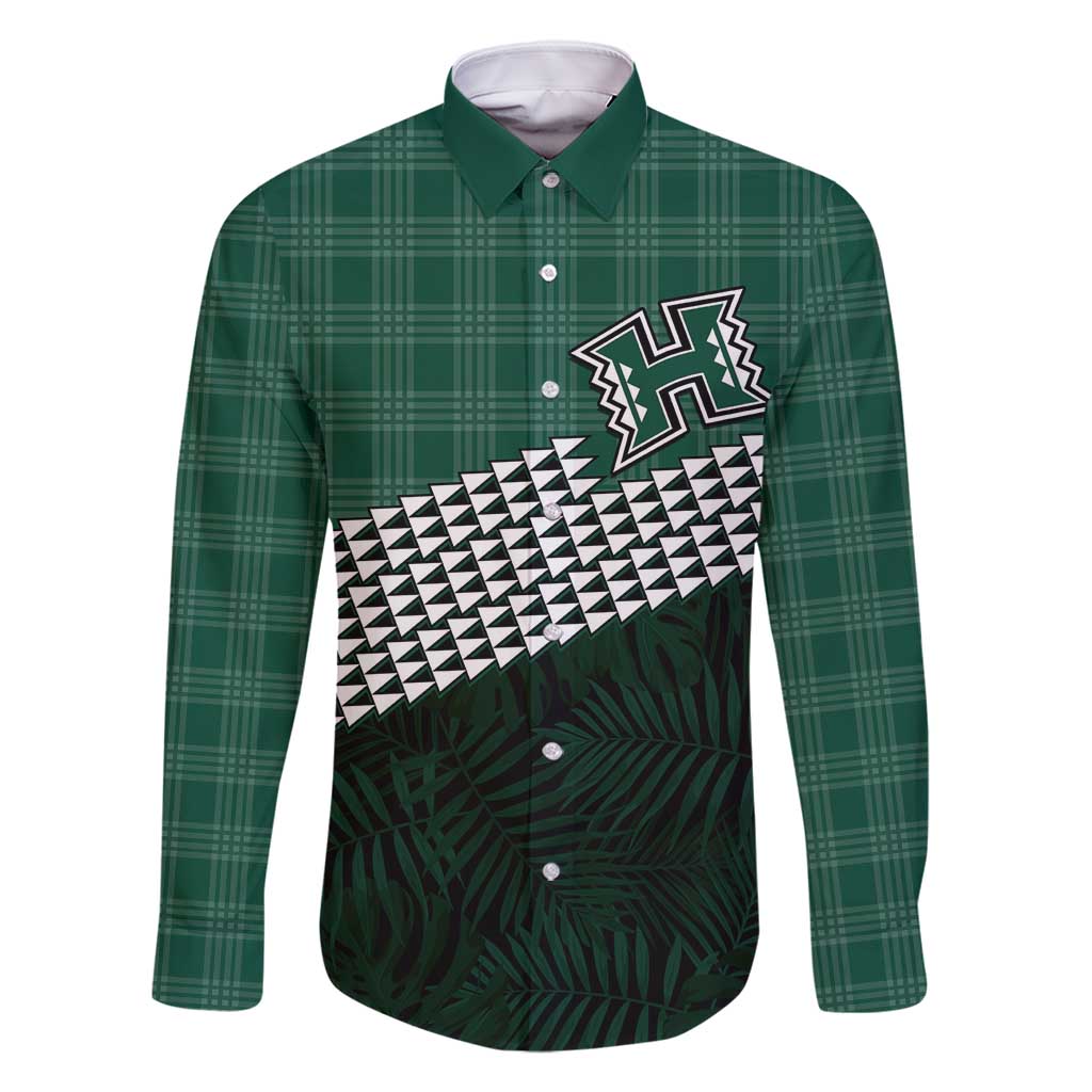 Rainbow Warriors Hawaii Personalized Palaka Family Matching Mermaid Dress and Hawaiian Shirt - Polynesian Pride