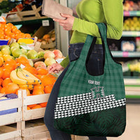 Rainbow Warriors Hawaii Personalized Palaka Grocery Bag - Polynesian Pride