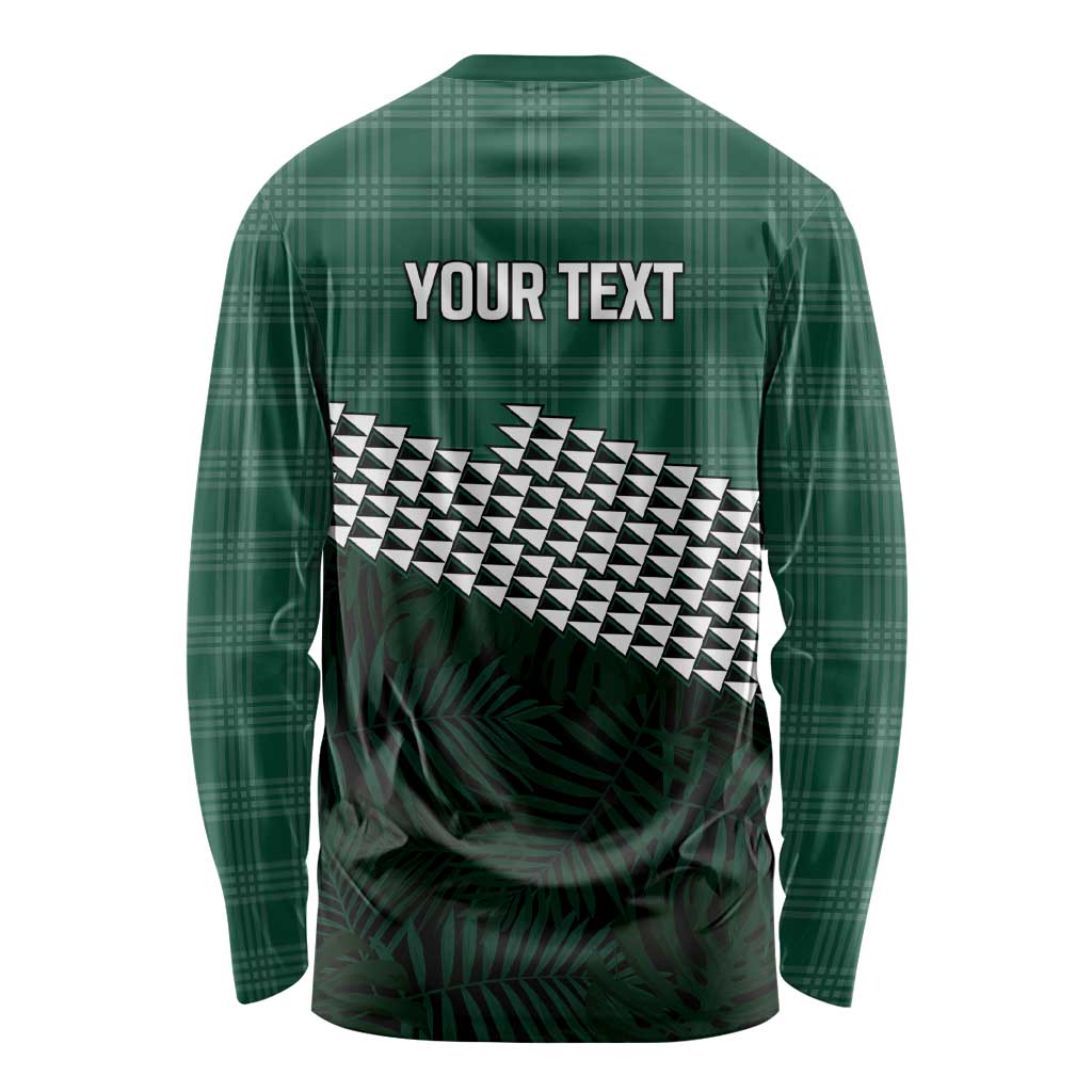 Rainbow Warriors Hawaii Personalized Palaka Long Sleeve Shirt - Polynesian Pride