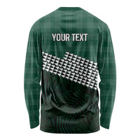 Rainbow Warriors Hawaii Personalized Palaka Long Sleeve Shirt - Polynesian Pride