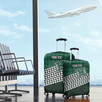 Rainbow Warriors Hawaii Personalized Palaka Luggage Cover - Polynesian Pride