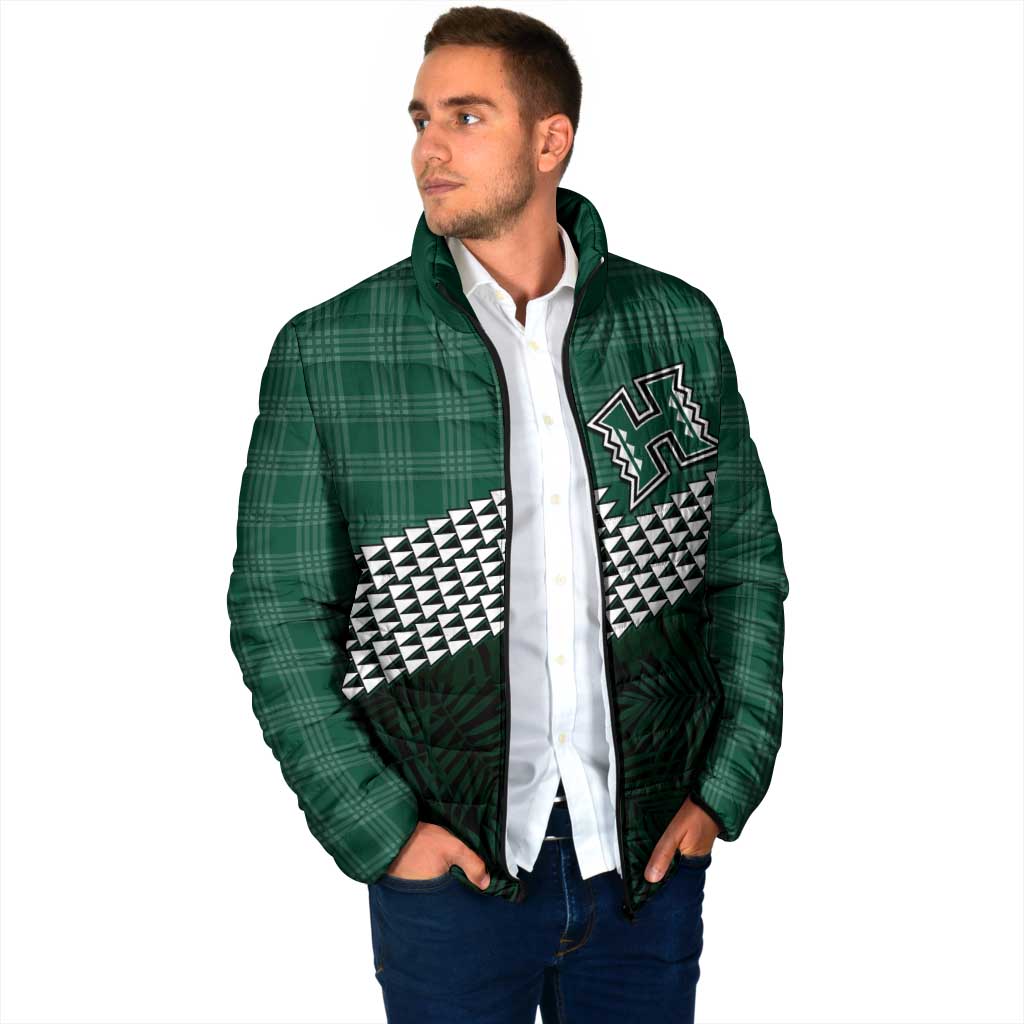 Rainbow Warriors Hawaii Personalized Palaka Padded Jacket - Polynesian Pride
