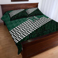 Rainbow Warriors Hawaii Personalized Palaka Quilt Bed Set - Polynesian Pride
