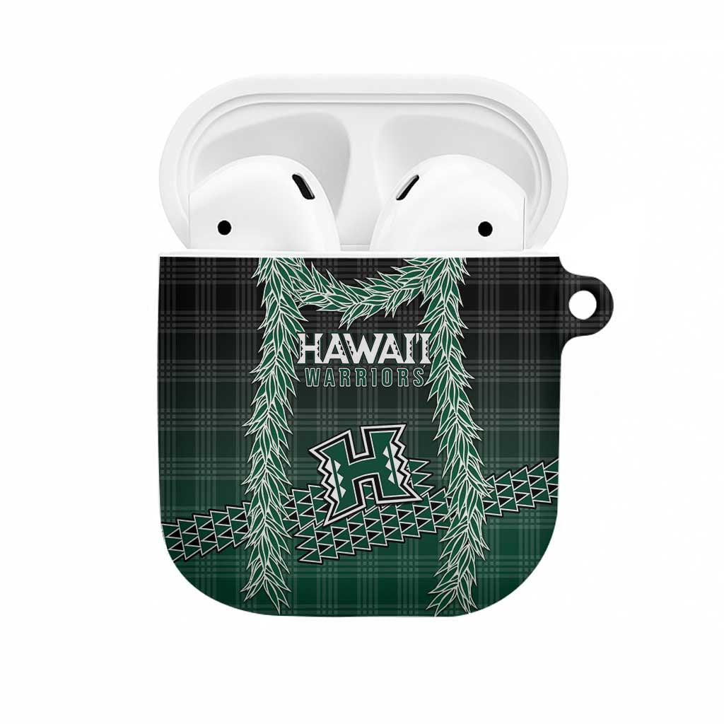 Rainbow Warriors Hawaii Palaka AirPods Case Maile Lei - Polynesian Pride