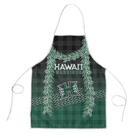 Rainbow Warriors Hawaii Palaka Apron Maile Lei - Polynesian Pride