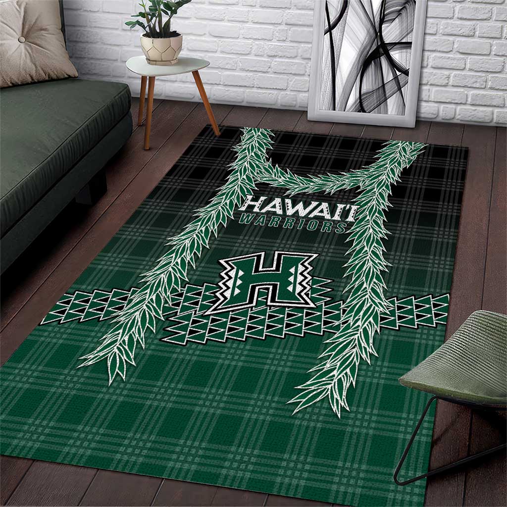 Rainbow Warriors Hawaii Palaka Area Rug Maile Lei - Polynesian Pride