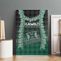 Rainbow Warriors Hawaii Palaka Canvas Wall Art Maile Lei - Polynesian Pride
