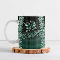 Rainbow Warriors Hawaii Palaka Ceramic Mug Maile Lei - Polynesian Pride
