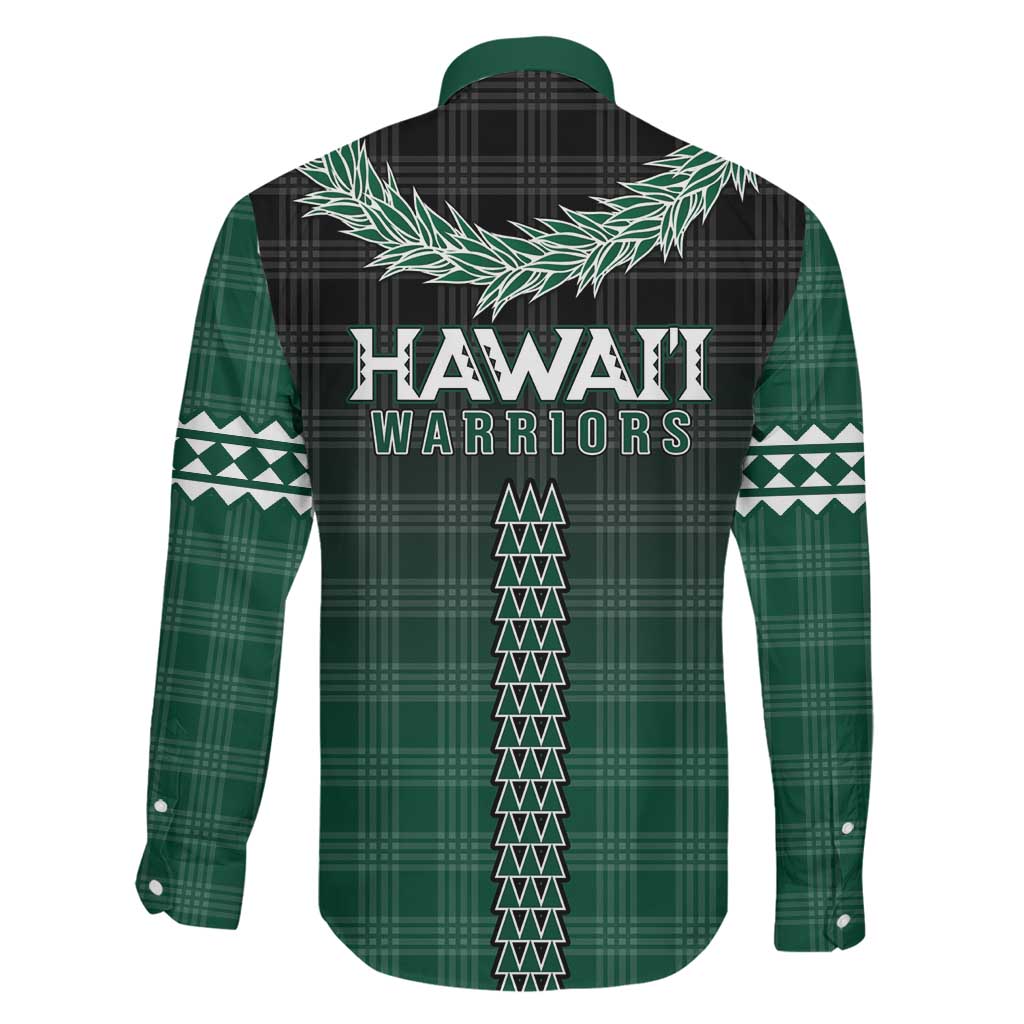 Rainbow Warriors Hawaii Palaka Family Matching Puletasi and Hawaiian Shirt Maile Lei - Polynesian Pride