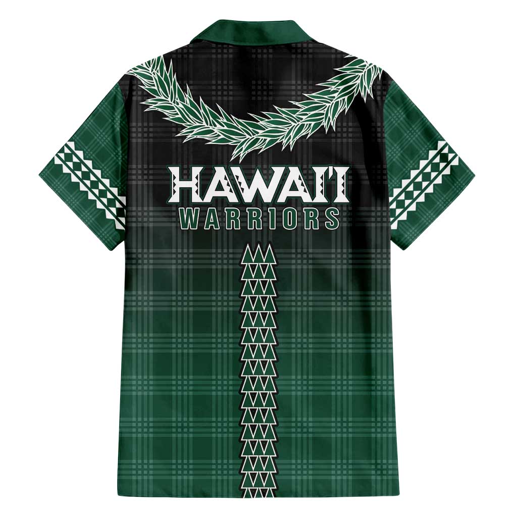 Rainbow Warriors Hawaii Palaka Family Matching Tank Maxi Dress and Hawaiian Shirt Maile Lei - Polynesian Pride