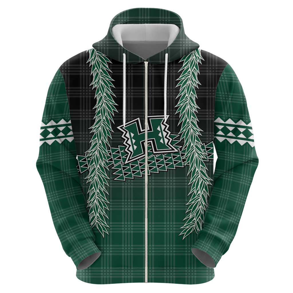 Rainbow Warriors Hawaii Palaka Hoodie Maile Lei - Polynesian Pride