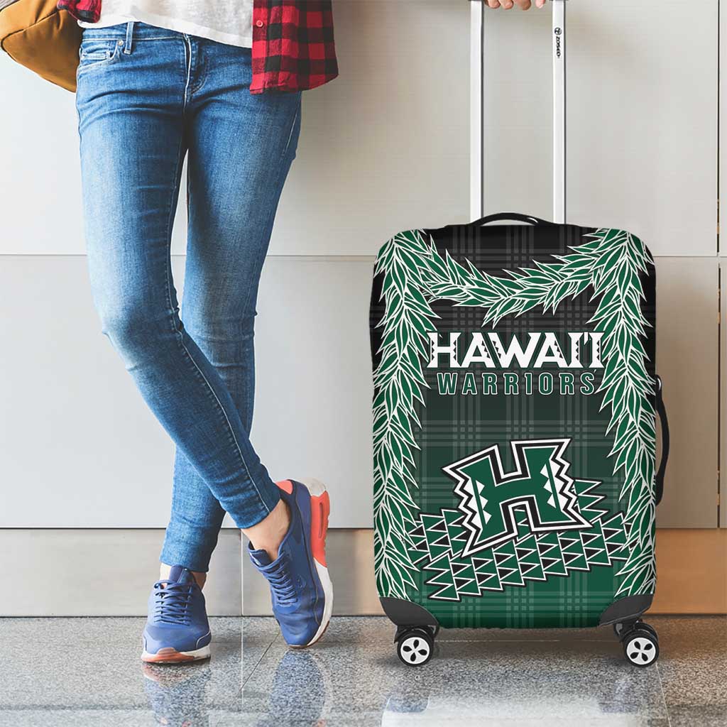 Rainbow Warriors Hawaii Palaka Luggage Cover Maile Lei - Polynesian Pride