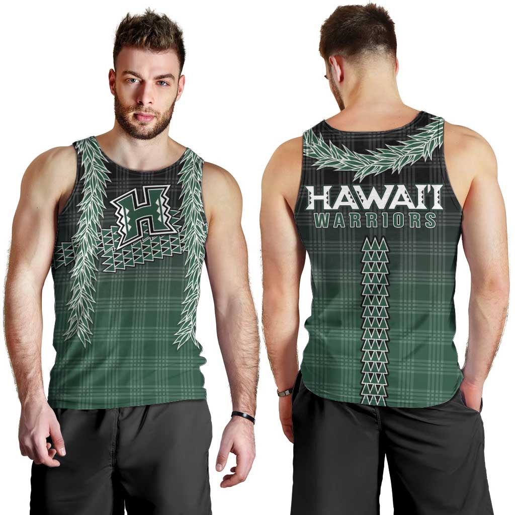 Rainbow Warriors Hawaii Palaka Men Tank Top Maile Lei - Polynesian Pride
