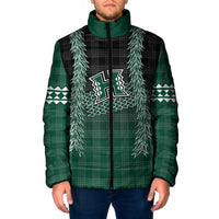 Rainbow Warriors Hawaii Palaka Padded Jacket Maile Lei - Polynesian Pride