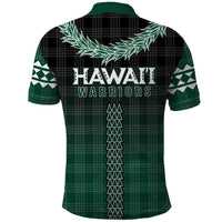 Rainbow Warriors Hawaii Palaka Polo Shirt Maile Lei - Polynesian Pride