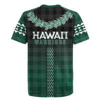 Rainbow Warriors Hawaii Palaka Rugby Jersey Maile Lei - Polynesian Pride