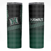 Rainbow Warriors Hawaii Palaka Skinny Tumbler Maile Lei - Polynesian Pride