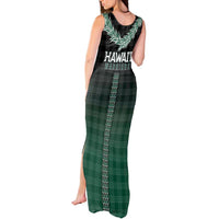 Rainbow Warriors Hawaii Palaka Tank Maxi Dress Maile Lei - Polynesian Pride