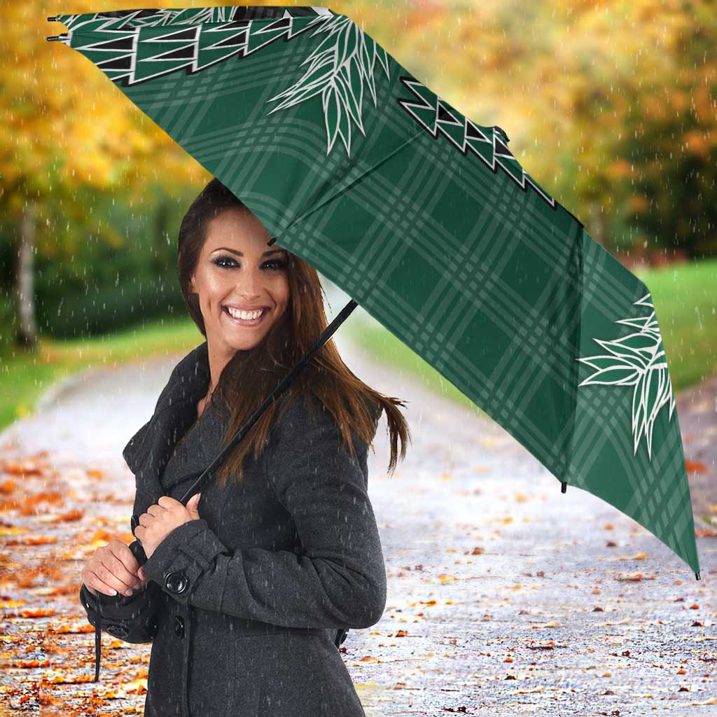 Rainbow Warriors Hawaii Palaka Umbrella Maile Lei - Polynesian Pride