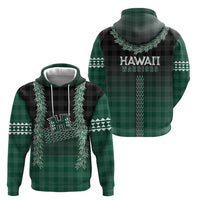 Rainbow Warriors Hawaii Palaka Zip Hoodie Maile Lei - Polynesian Pride