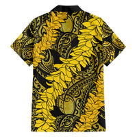 Hawaii Oahu Ilima Lei Family Matching Puletasi and Hawaiian Shirt LT7 - Polynesian Pride
