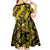 Hawaii Oahu Ilima Lei Kid Short Sleeve Dress LT7 - Polynesian Pride