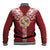 Tonga Independence Day Baseball Jacket Tongatapu Lion Ngatu Motifs