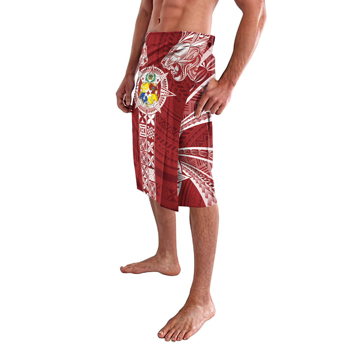 Tonga Independence Day Lavalava Tongatapu Lion Ngatu Motifs