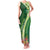 Fiji Ballantine Memorial High School Personalised Family Matching Tank Maxi Dress and Hawaiian Shirt Masi Tapa Mix Plumeria