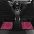 Fiji Adi Cakobau School Personalised Car Mats Masi Tapa Mix Plumeria