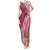 Fiji Adi Cakobau School Personalised Tank Maxi Dress Masi Tapa Mix Plumeria