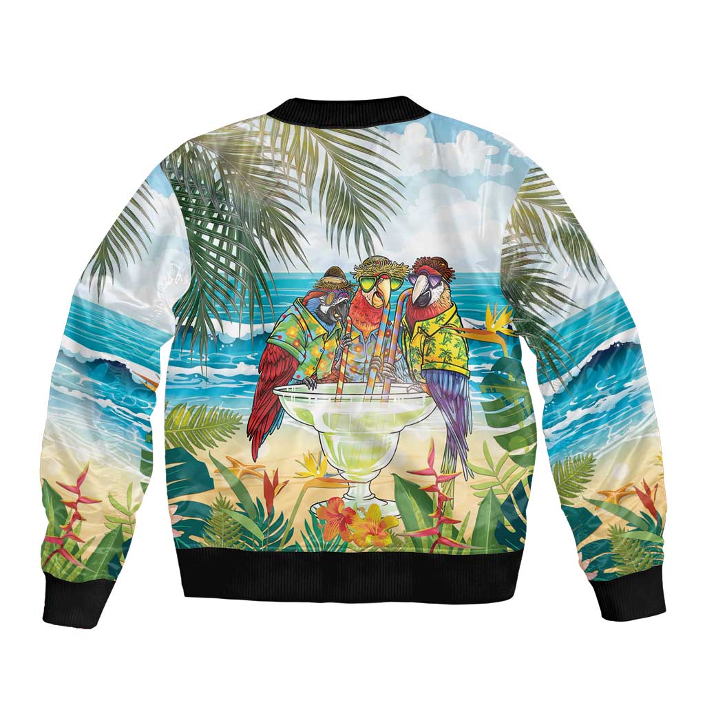 It's 5 o'clock Somewhere Bomber Jacket Beach Party LT7 - Polynesian Pride