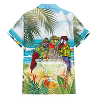 It's 5 o'clock Somewhere Family Matching Short Sleeve Bodycon Dress and Hawaiian Shirt Beach Party - Polynesian Pride