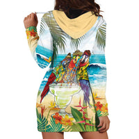 It's 5 o'clock Somewhere Hoodie Dress Beach Party LT7 - Polynesian Pride