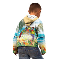 It's 5 o'clock Somewhere Kid Hoodie Beach Party - Polynesian Pride