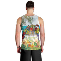 It's 5 o'clock Somewhere Men Tank Top Beach Party - Polynesian Pride