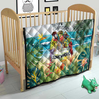 It's 5 o'clock Somewhere Quilt Beach Party - Polynesian Pride