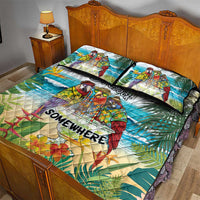 It's 5 o'clock Somewhere Quilt Bed Set Beach Party - Polynesian Pride