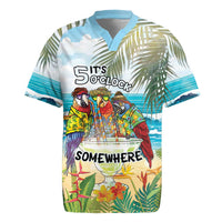 It's 5 o'clock Somewhere Rugby Jersey Beach Party - Polynesian Pride