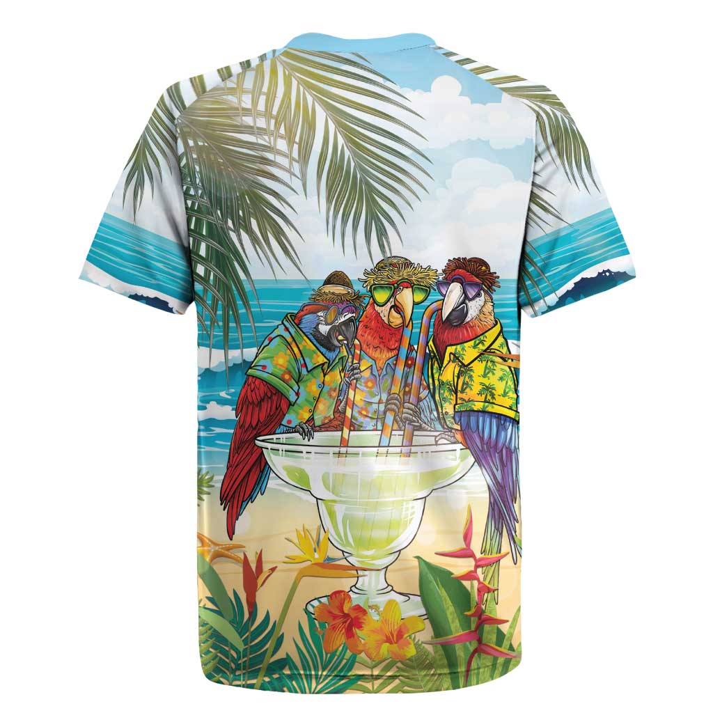 It's 5 o'clock Somewhere Rugby Jersey Beach Party - Polynesian Pride