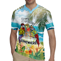 It's 5 o'clock Somewhere Rugby Jersey Beach Party - Polynesian Pride