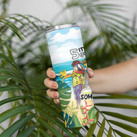 It's 5 o'clock Somewhere Skinny Tumbler Beach Party LT7 - Polynesian Pride
