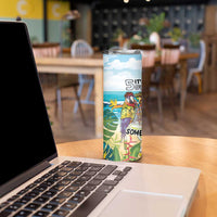 It's 5 o'clock Somewhere Skinny Tumbler Beach Party LT7 - Polynesian Pride