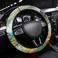 It's 5 o'clock Somewhere Steering Wheel Cover Beach Party - Polynesian Pride