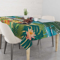 It's 5 o'clock Somewhere Tablecloth Beach Party - Polynesian Pride