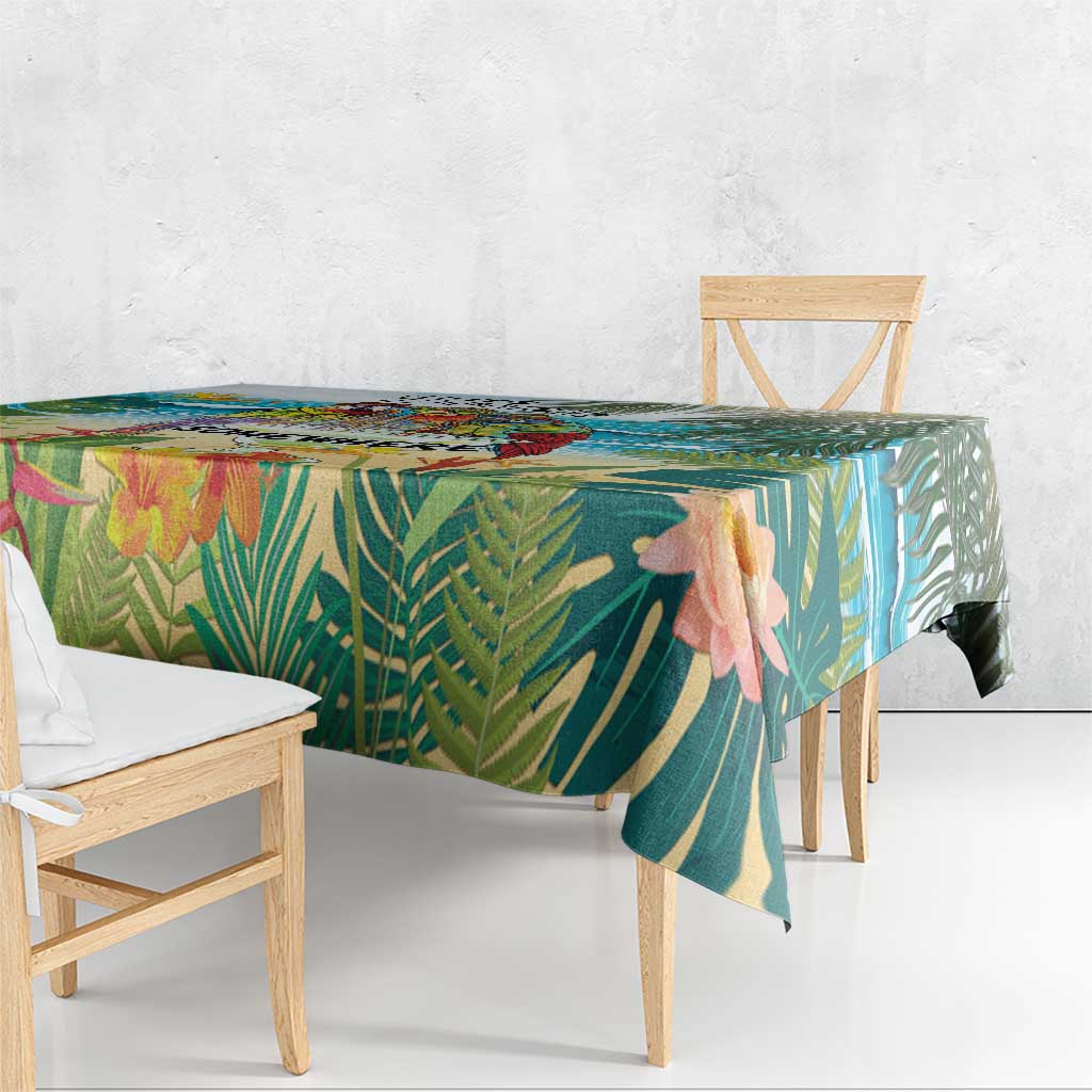 It's 5 o'clock Somewhere Tablecloth Beach Party - Polynesian Pride