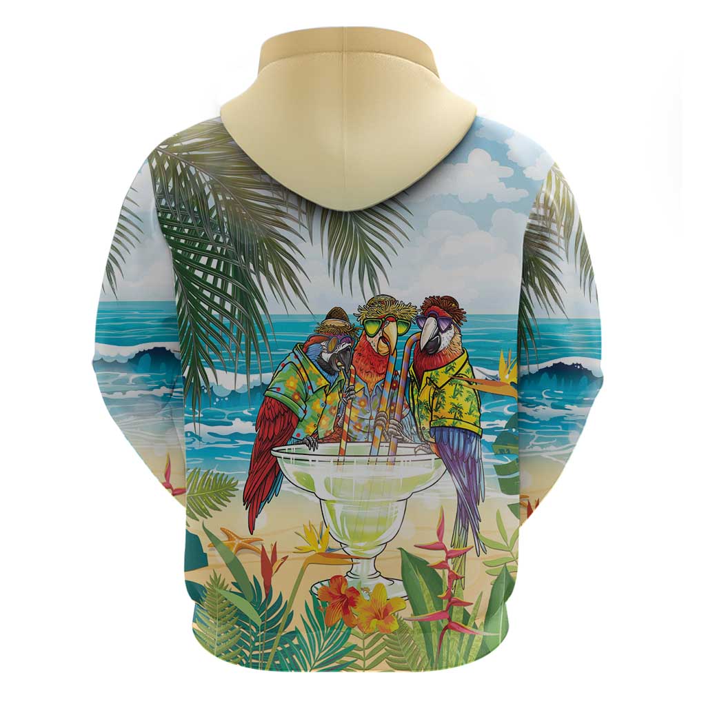 It's 5 o'clock Somewhere Zip Hoodie Beach Party - Polynesian Pride