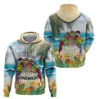 It's 5 o'clock Somewhere Zip Hoodie Beach Party - Polynesian Pride