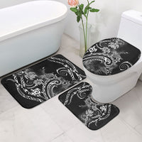 Aloha Hawaii Turtles Floral Bathroom Set Obsidian Glaze