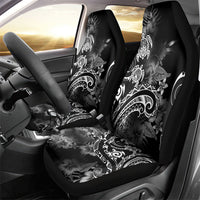 Aloha Hawaii Turtles Floral Car Seat Cover Obsidian Glaze